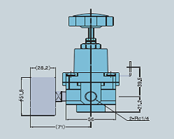 先導式減壓閥 先導式減壓閥