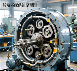 大型齒輪減速機油氣潤滑如何匹配轉速供油？